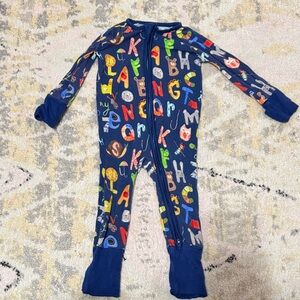 Little Sleepies alphabet zippy